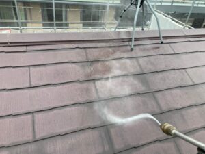 世田谷区屋根の高圧洗浄